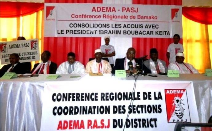 6e congrès de l’Adema-PASJ : Les candidats et les faiseurs de roi