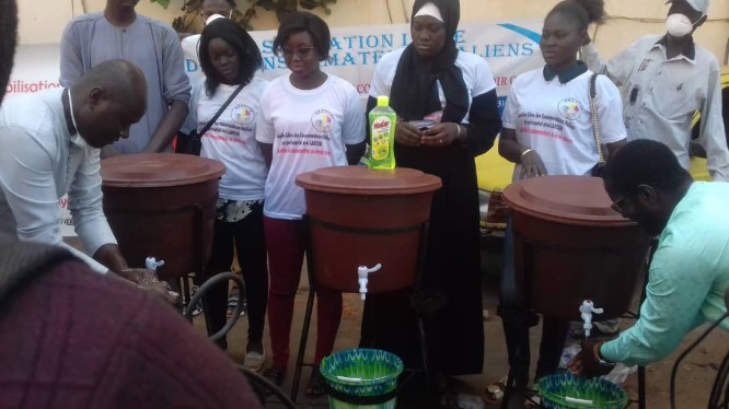 Campagne de sensibilisation contre le COVID-19