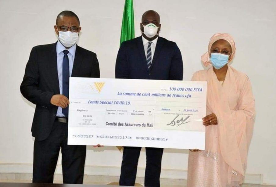 Fonds Covid-19 :Les compagnies d’assurances mettent 100 millions dans la cagnotte