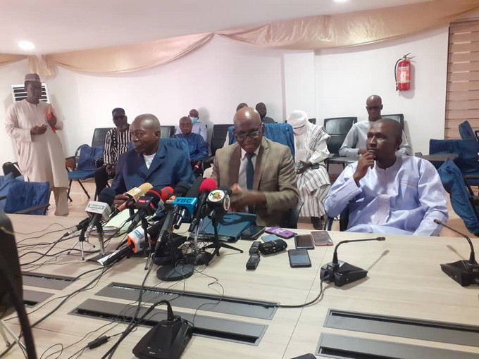 Les avocats de amadou Sankaré dit Diadié face à la presse : “La rétractation de l’ordonnance gracieuse nous ramène au statu-quo”