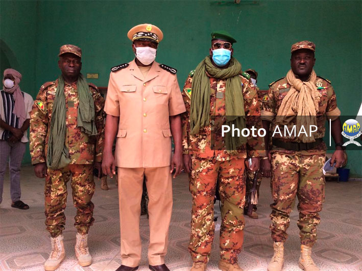 Gao : Le chef d’état-major général des armées en visite de terrain