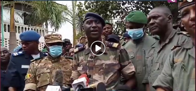 Mali : les militaires mutins appellent la population à reprendre ses activités