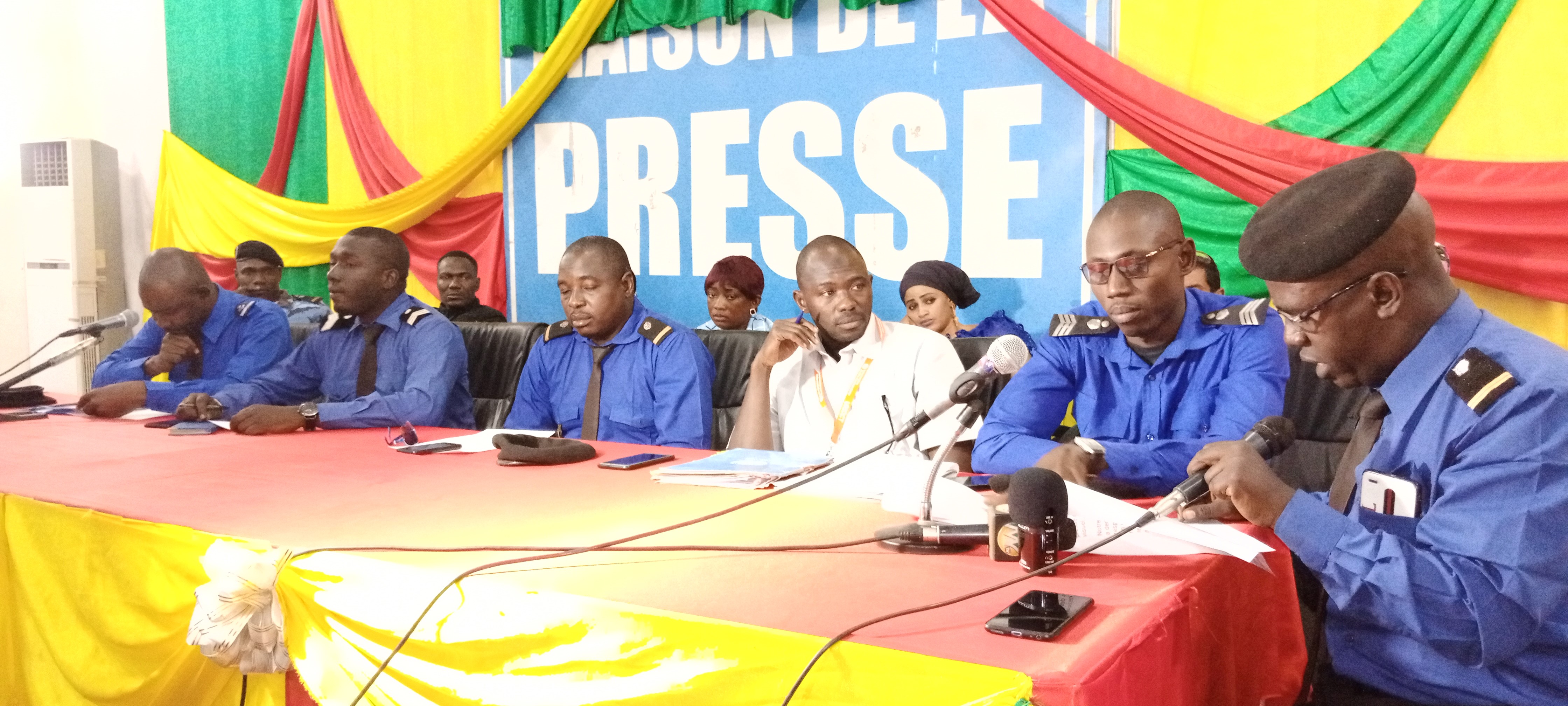 La Coalition des syndicats de la Police Nationale maintient son sit-in du 14 Février 2020 devant le Ministère de  la Sécurité et de la Protection Civile