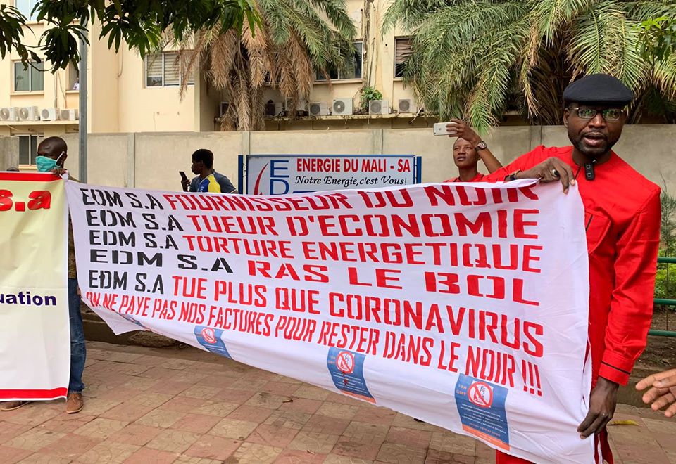 Bamako : Les manifestations contre les coupures d’électricité se multiplient