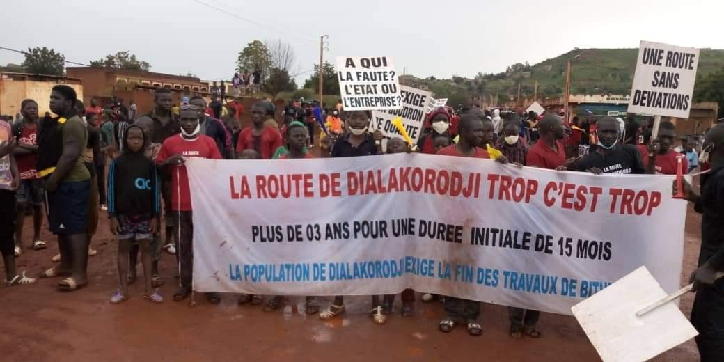 Bamako : Les routes dans un état catastrophique