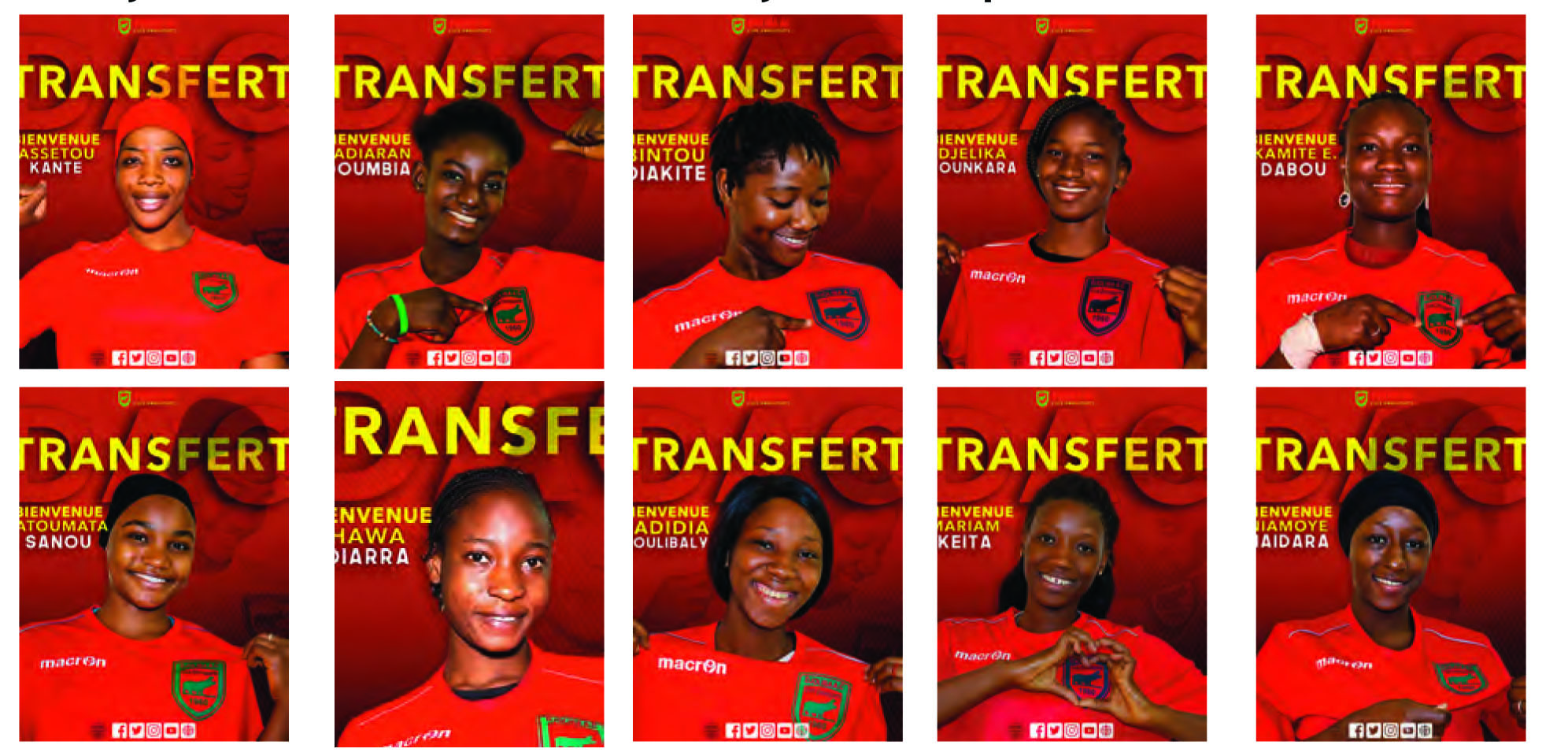 Basketball : Le  Djoliba AC féminin recrute 10 joueuses  pour étoffer son effectif