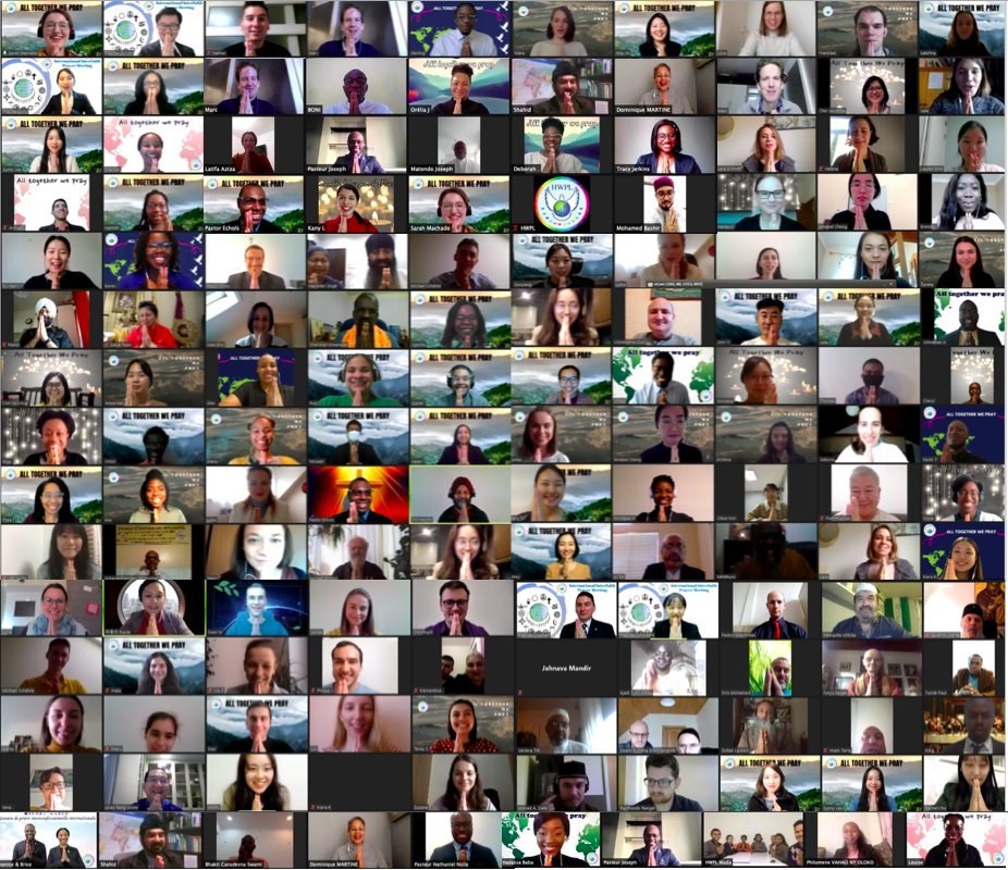 Communiqué de presse: Des personnes de différentes religions se réunissent pour mettre fin à la pandémie