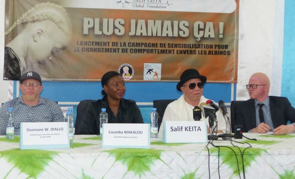 Salif Keïta : «Je suis fier d’être albinos»