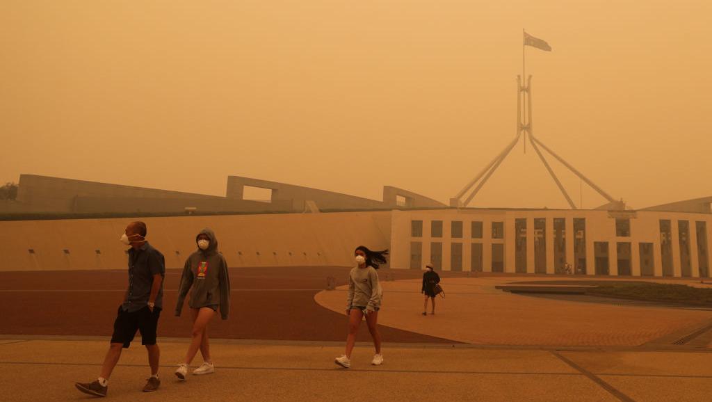 Incendies en Australie: les fumées toxiques polluent jusqu'en Nouvelle-Zélande