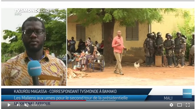 (Vidéo) : Second Tour de la présidentielle au Mali