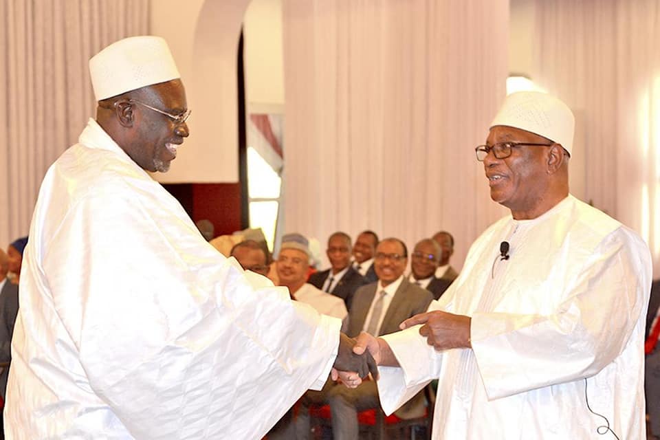 Koulouba | voeux de Nouvel an 2020 : Le Chef de l'État a également reçu, le 6 janvier, les vœux des communautés musulmane, catholique et protestante du Mali