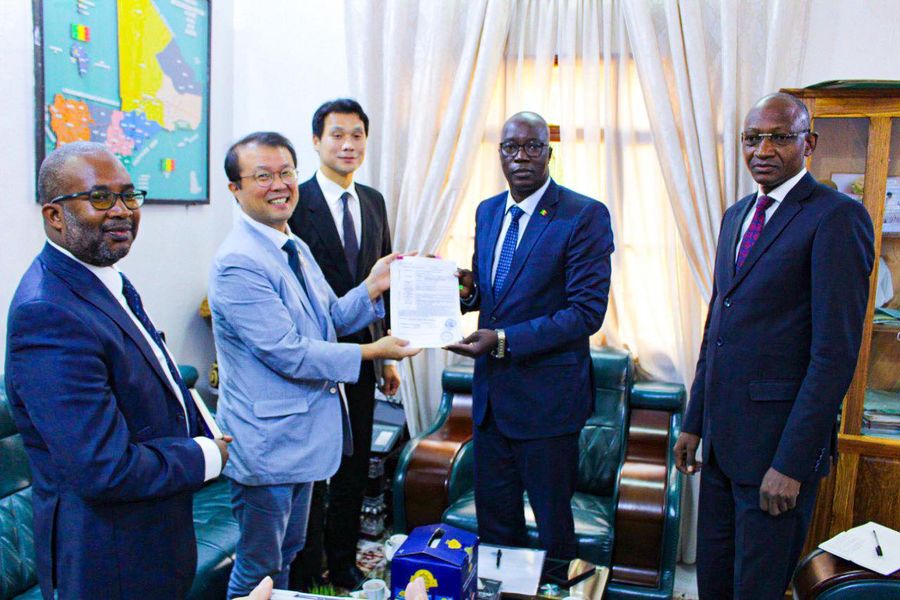 Mali : L’Ambassadeur Hong Jin-wook, Représentant spécial du Gouvernement Coréen pour l’Afrique reçu en audience