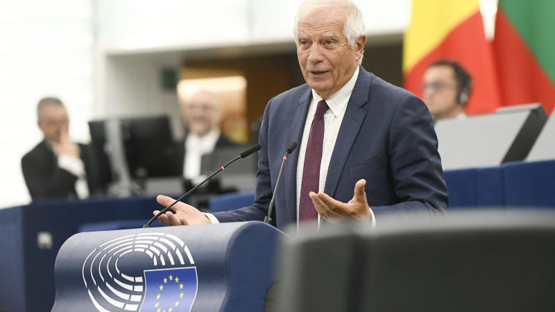 Les missions de l’UE au Sahel ont échoué à renforcer la démocratie, selon Josep Borrell