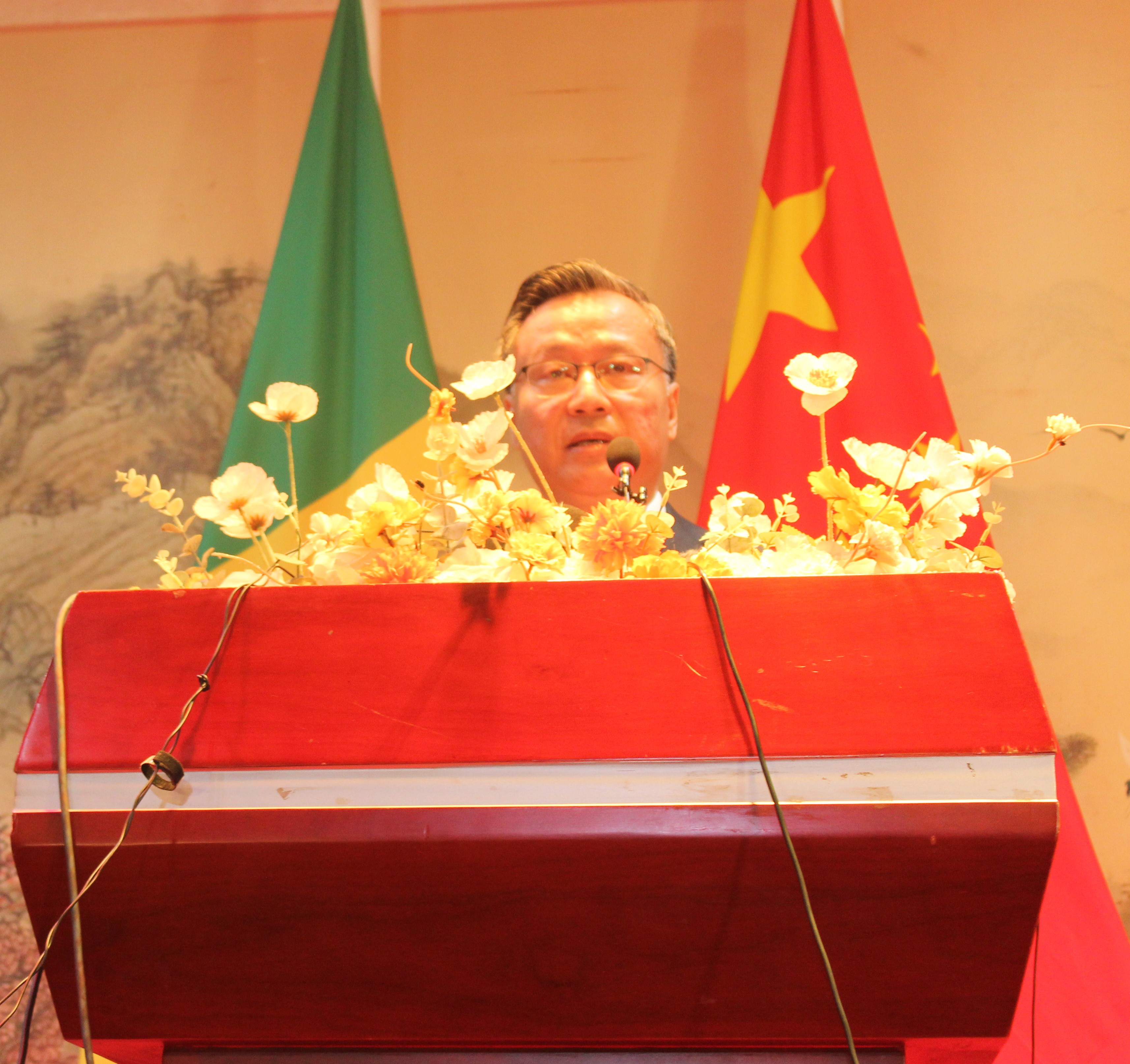 74ème anniversaire de la fondation de la République populaire de Chine : Discours de S.E.M. CHEN Zhihong,  Ambassadeur de Chine au Mali.