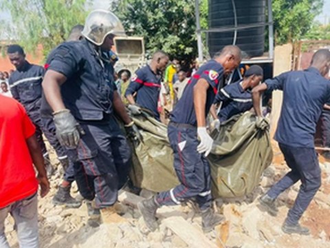 Moribabougou : 12 victimes dans l’effondrement d’un immeuble