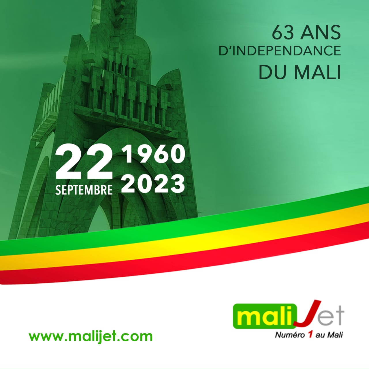 Le Mali fête son 63ème anniversaire de l’accession à l’indépendance.
