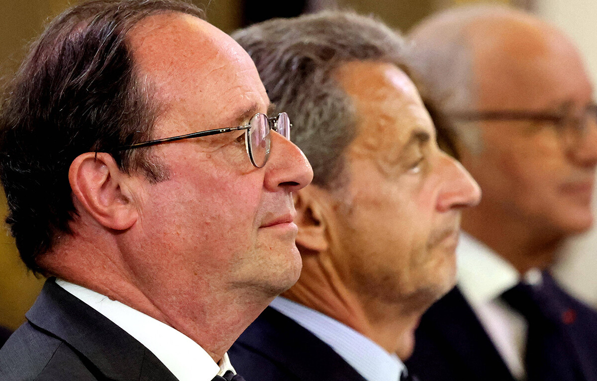 "Je le méprise": Nicolas Sarkozy attaque François Hollande et s'en prend à son physique.