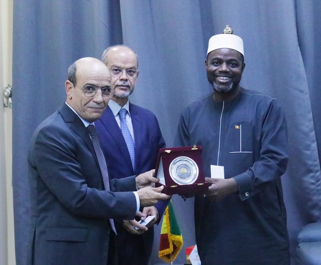 Renforcement des liens bilatéraux dans le domaine de la justice : Le Procureur général du Roi Mohammed VI du Maroc près la Cour des comptes, Ibrahim Ben Bih, reçu par le ministre Kassogué