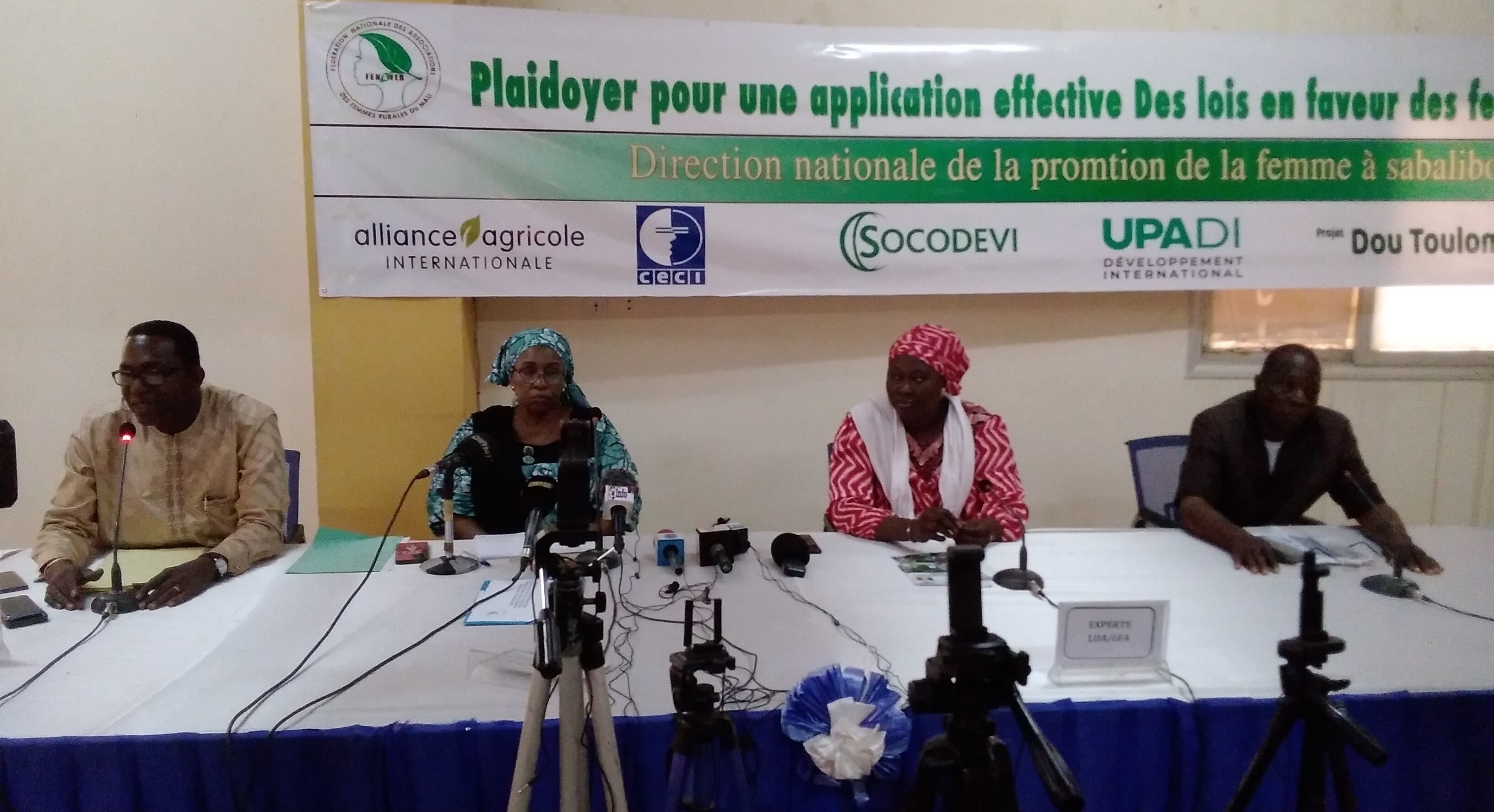 La Fédération Nationale des Associations de Femmes Rurales (FENAFER) du Mali plaide pour une application effective des lois en faveur des femmes rurales.