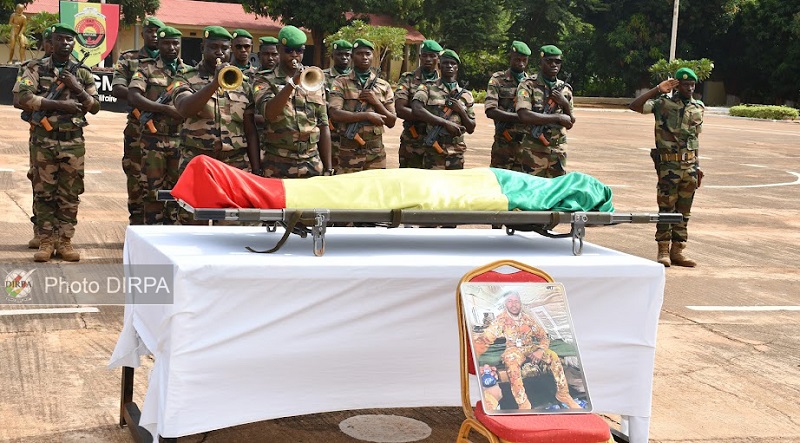 BAFS-CA : Dernier hommage au feu Sergent Aly Maïga