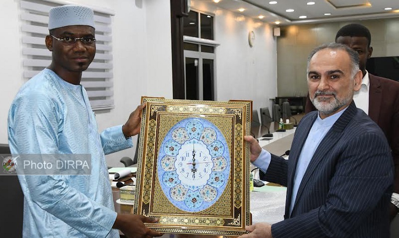 Coopération : Le Ministre de la Défense et des Anciens Combattants reçoit l'ambassadeur de la République Islamique d'Iran