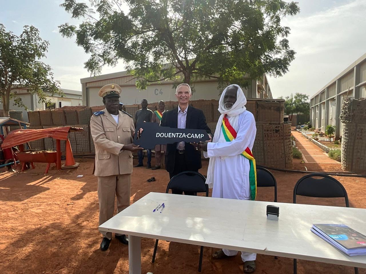 Douentzan : les FAMa s’installent dans le camp occupé par la MINUSMA.