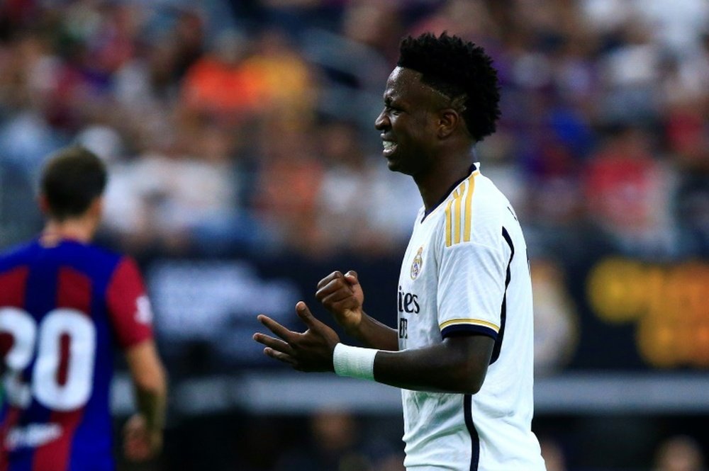 Vinicius se dit "prêt" à aider la Liga dans la lutte contre le racisme dans les stades