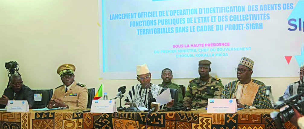Opération d’identification des Agents de la fonction publique de l’État et des Collectivités : La deuxième phase du projet SIGRH lancée à Ségou