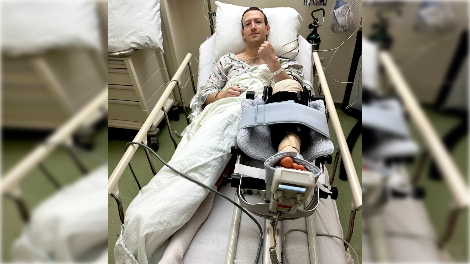 Mark Zuckerberg opéré après une blessure pendant un entraînement de MMA