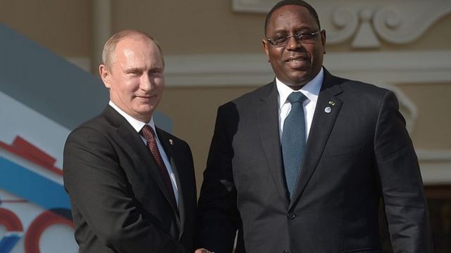 Poutine s’entretient avec son homologue sénégalais Macky Sall