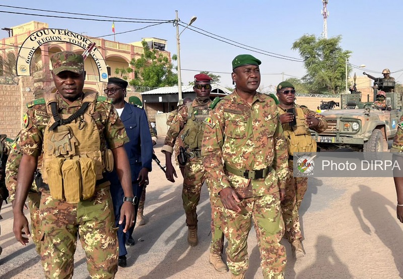 THEATRE DES OPERATIONS : Le Chef d’Etat-Major Général des Armées à Bourem et Tombouctou.