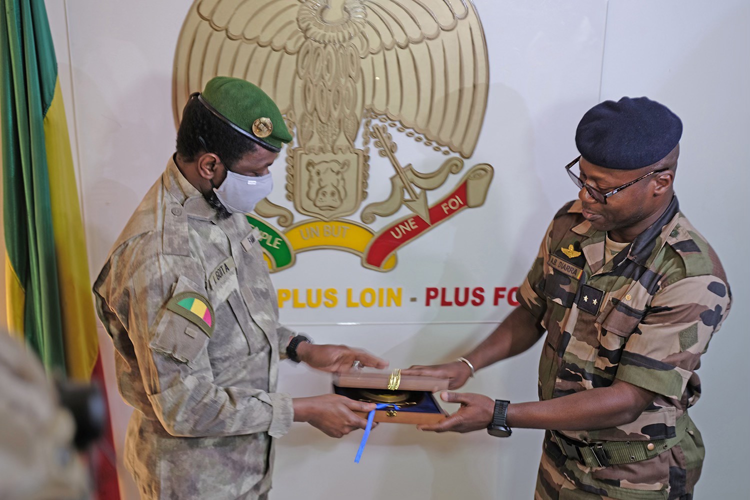 Le Président de la transition inaugure le nouveau Poste de commandement de l'Armée de l'Air 