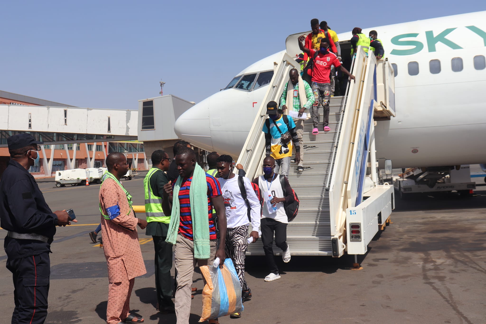 Accueil des migrants en provenance du Niger, Agadez