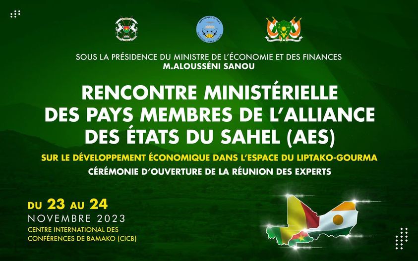 Communiqué final de la Rencontre ministérielle des pays membres de l’Alliance des États du Sahel sur le développement économique dans l’espace du Liptako-Gourma.