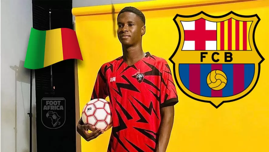 Mali U17: Ibrahim Diarra, la pépite des Aiglonnets, rejoint le FC Barcelone !