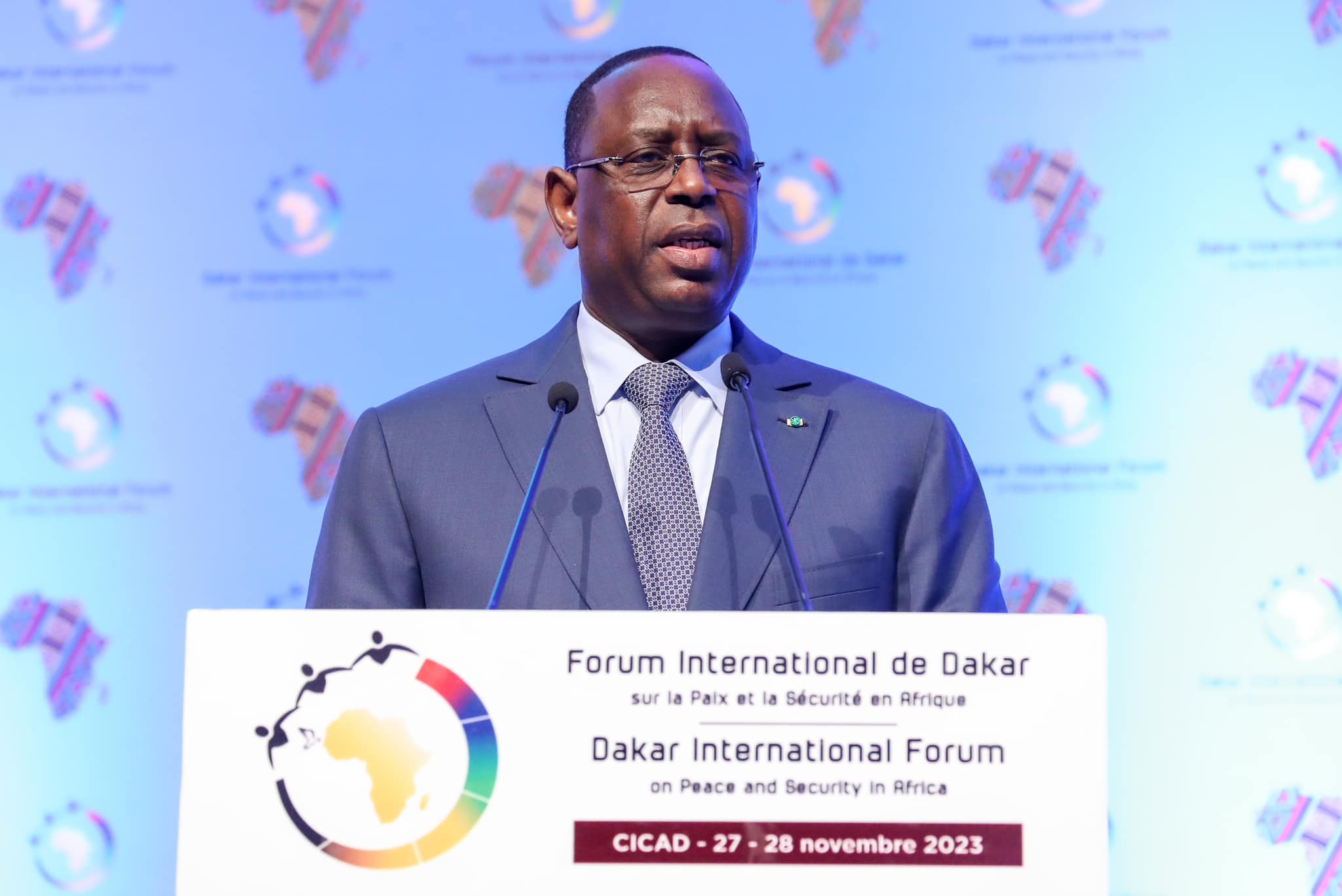 A Dakar, Macky Sall et Ghazouani appellent à laisser l’Afrique « progresser sur la voie de la démocratie »