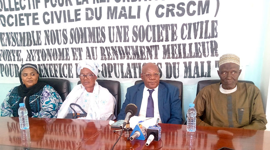 Collectif pour la refondation de la société civile du Mali : Lancement officiel des activités de l’Association