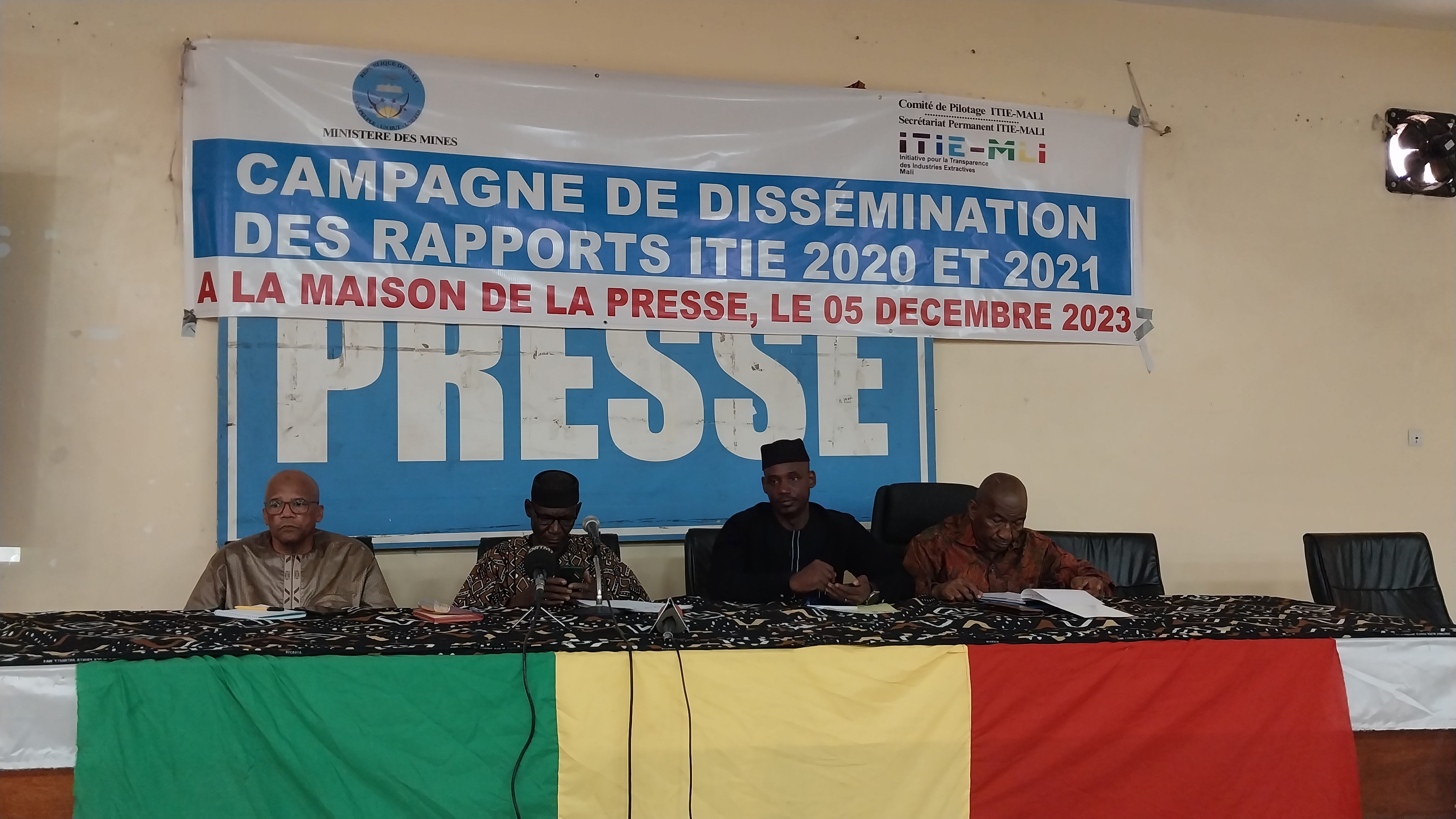 Campagne de dissémination des rapports ITIE 2020-2021: Les journalistes sensibilisés sur le contenu du rapport ITIE