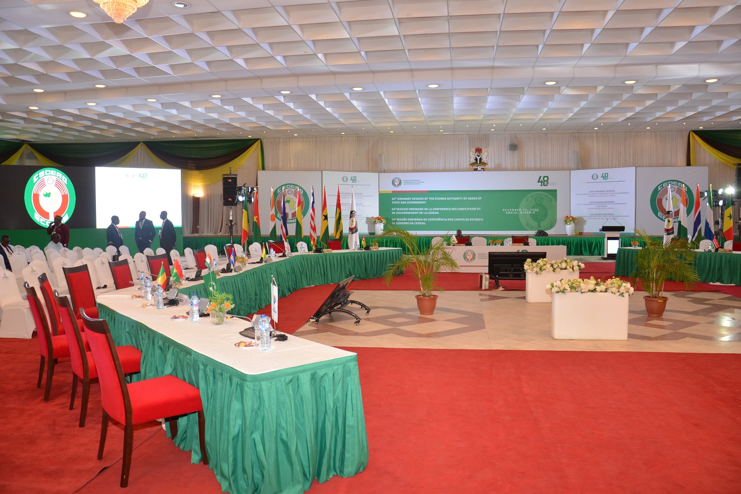 CEDEAO : Ouverture du 64e Sommet des Chefs d'État et de Gouvernement au Nigeria