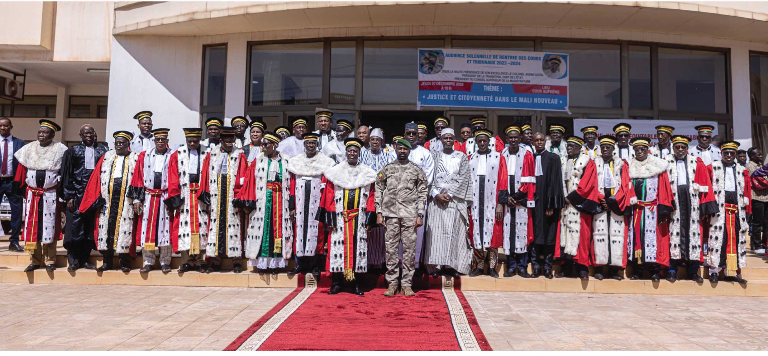 Rentrée des cours et tribunaux 2023-2024 : «Une lutte implacable doit être menée contre la délinquance financière…»