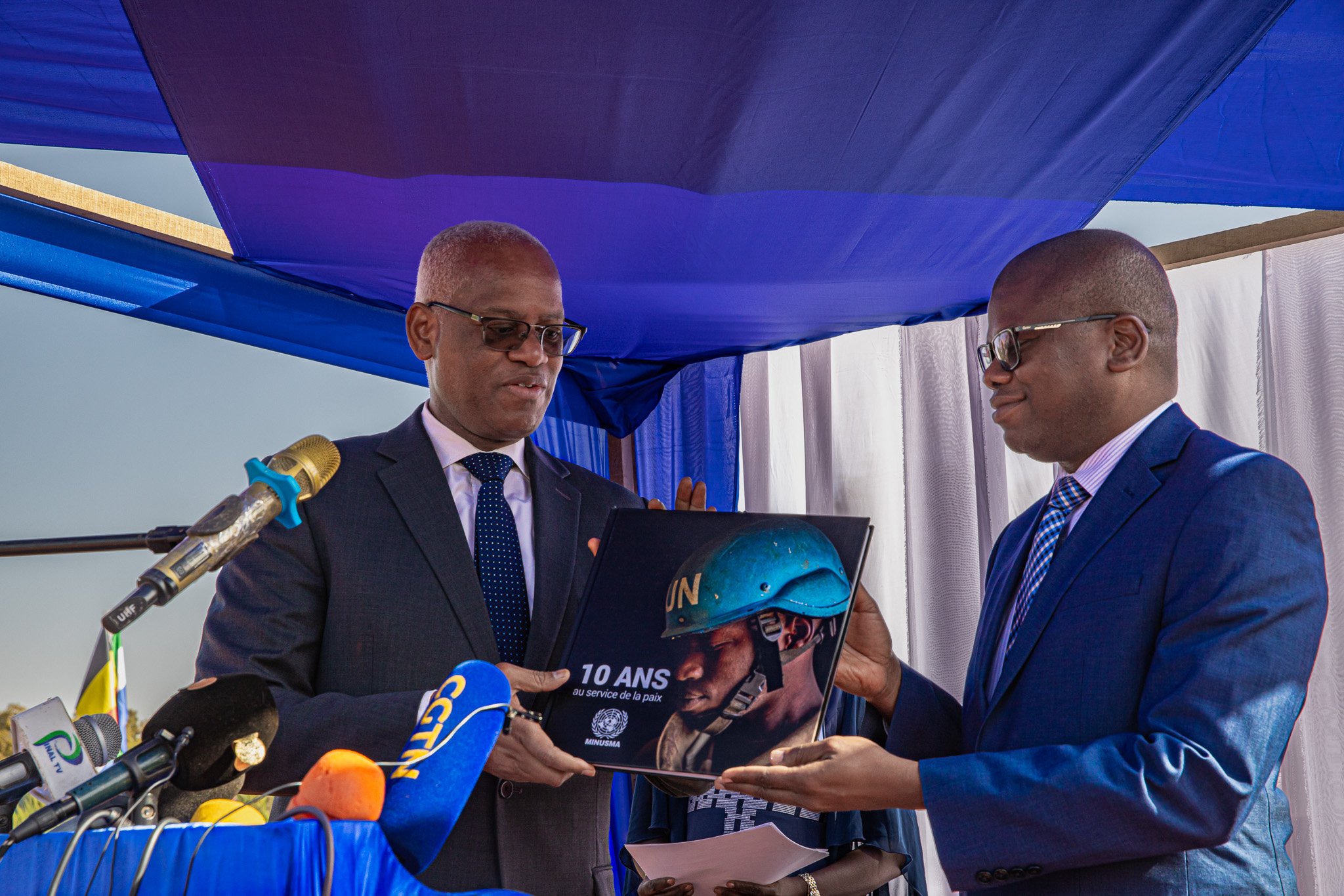 MINUSMA : Cérémonie officielle ce 11/12 à Bamako pour annoncer la fin de la mission. 