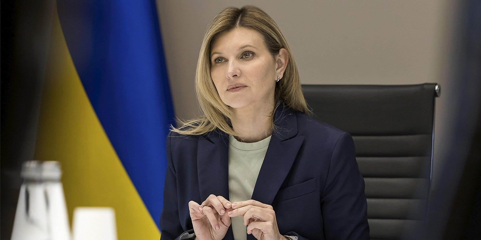 La femme du Président ukrainien, Olena Zelenska, affirme que l'Ukraine est « en danger de mort » sans aide étrangère.