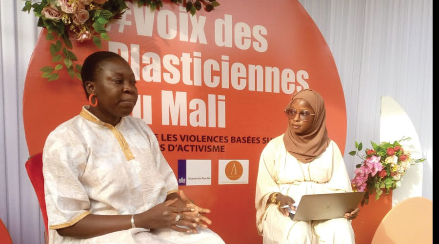 Violence basée sur le genre : Les artistes plasticiennes du Mali haussent le ton contre le phénomène 
