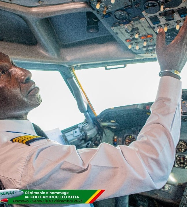 Après 40 ans de service comme commandant de bord : Hamidou Léo Kéïta fait son vol d’adieu !
