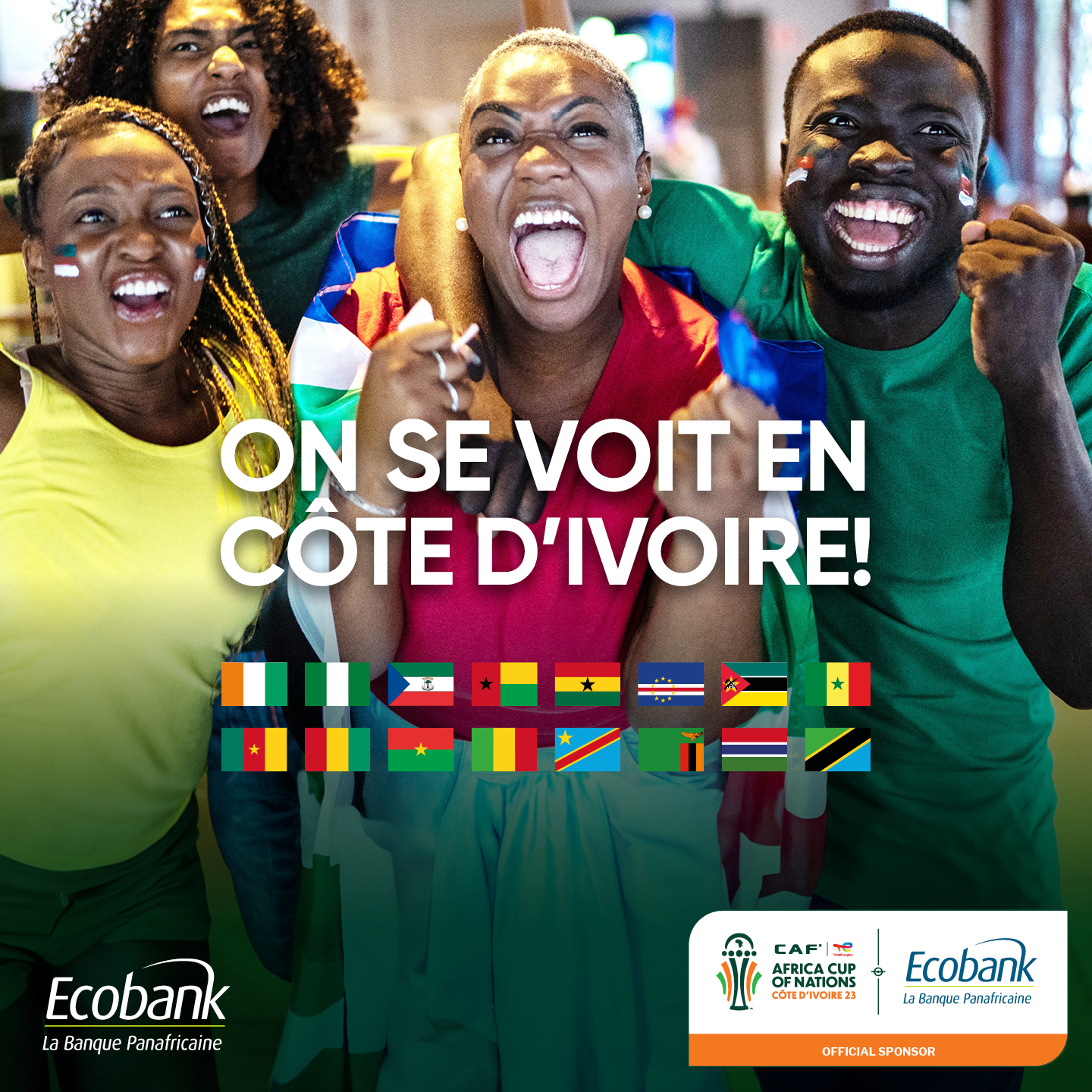 Communiqué de presse: Ecobank devient sponsor officiel de la Coupe d'Afrique des Nations TotalEnergies Côte d'Ivoire 2023