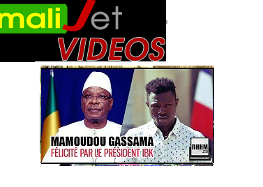 Mamoudou Gassama félicité par IBK