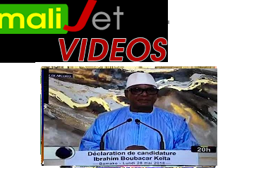 Déclaration de candidature de Ibrahim Boubacar KÉÏTA à la présidentielle du 29 juillet 2018 (Vidéo)