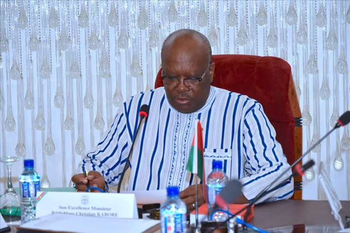 Roch Kaboré a signé sa lettre de démission