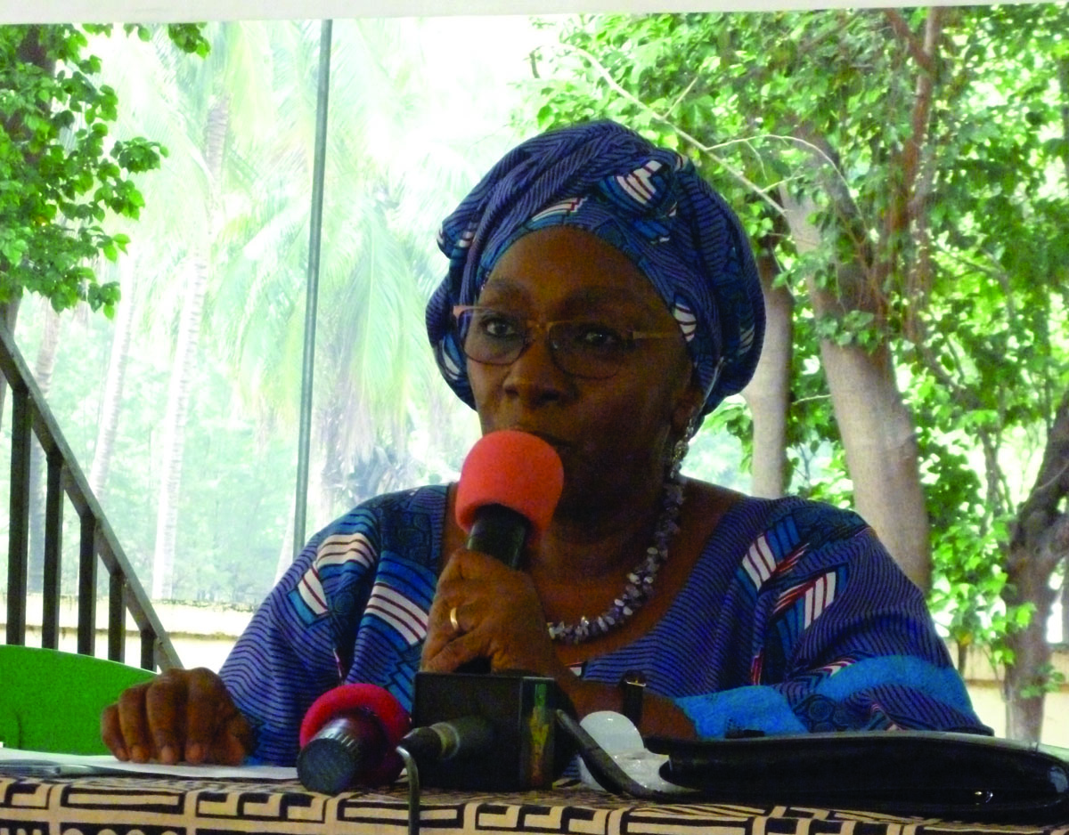 Mise au point de Mme Sy Kadiatou Sow