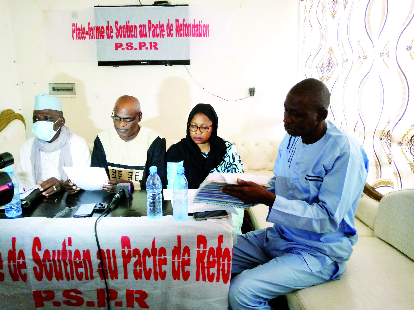 Les responsables de la Plateforme PSPR face à la presse : «Il faut un premier civil qui soit à la hauteur »